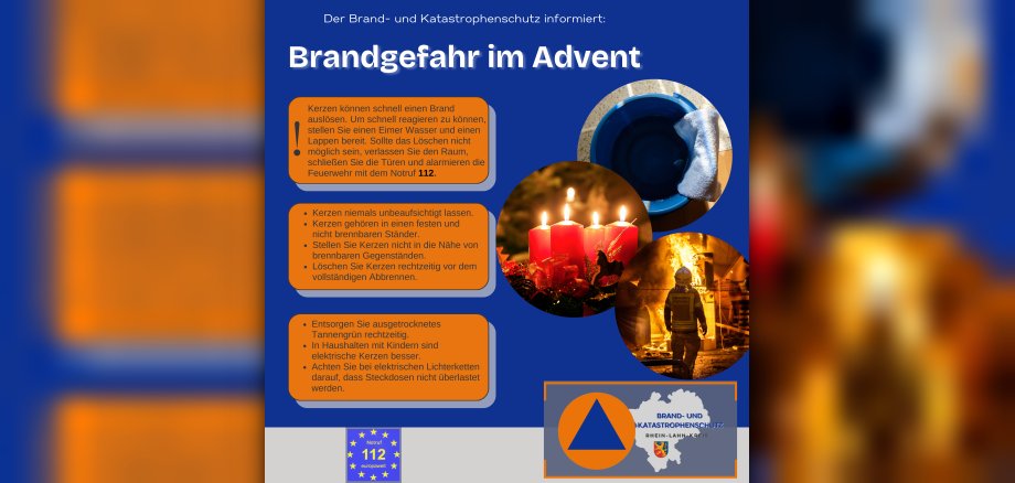 Brandgefahr im Advent - 1