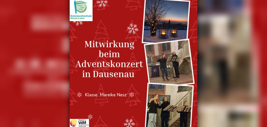 Mitwirkung Adventskonzert in Dausenau - 1